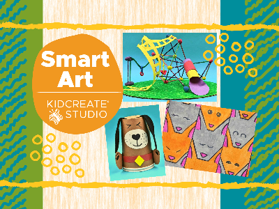 Kidcreate Studio - Bloomfield. Smart Art Homeschool Weekly Class (5-12 Years)