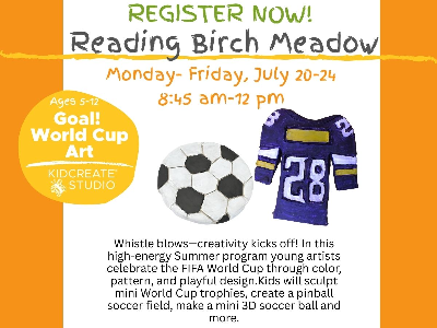 Reading Birch Meadow Elementary: World Cup Art (5-12y)